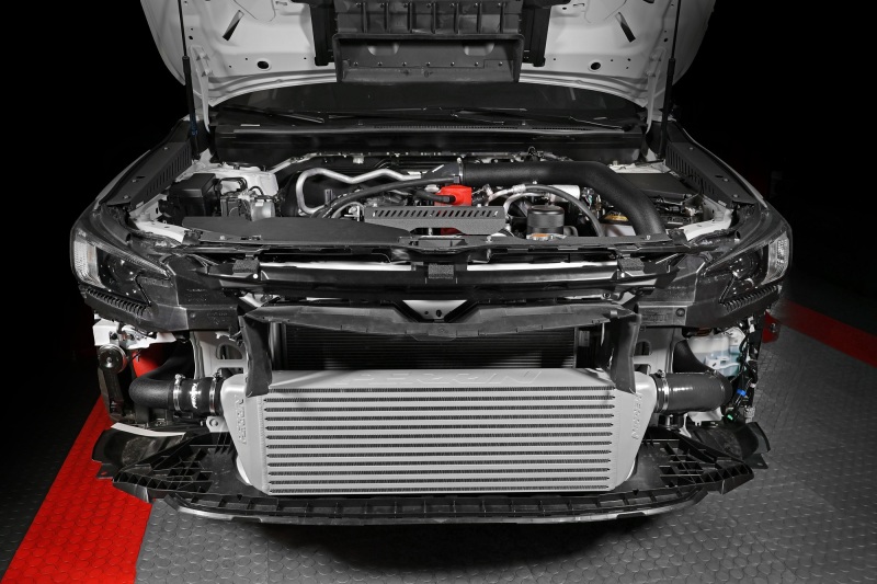 Subaru WRX Front Mount Intercooler - Perrin Performance - Black Tubes & Silver Core - `22-`25